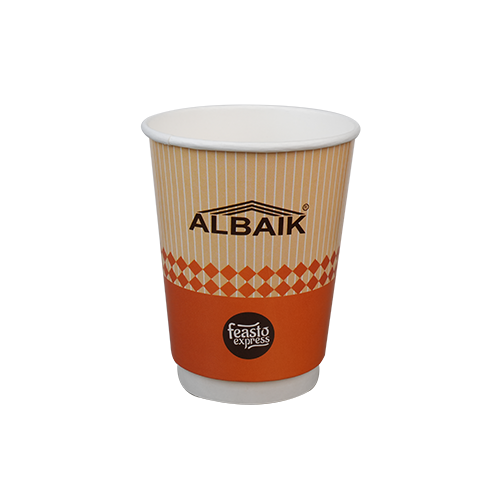 360ml Biodegradable Double Wall Paper Cup