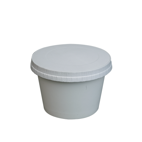 250ml / 8oz tub & two piece lid or single piece lid