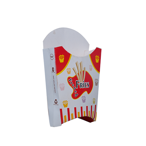 Paper French Fry Tray - (L) 210ml